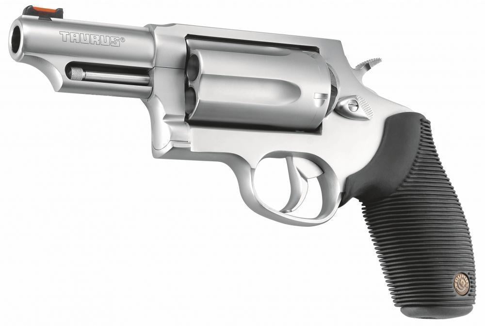 Taurus 4410 Tracker 410 Bore 45 Colt Double / Single Action Revolver, 3″ Barrel, Stainless Finish - $452.89 after code "WELCOME20"
