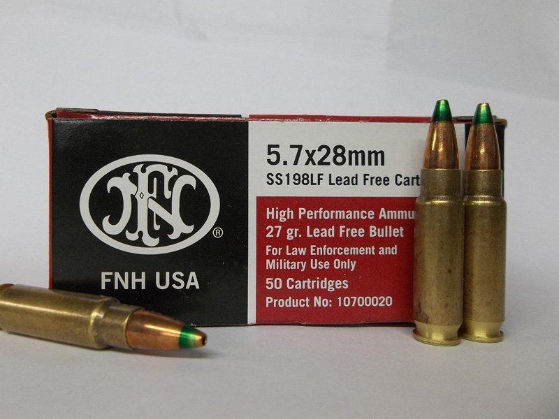 FN 5.7X28MM (SS198LF) 24gr 50 Rounds - $35. 