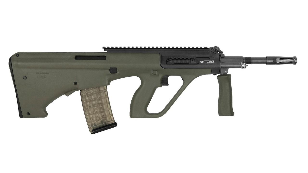 Steyr Arms AUG A3 M1 .223 Rem/5.56 Semi-Automatic AR-15 Rifle w/ Extended Rail - Green - $1529.1 after code: 10OFFRIFLE