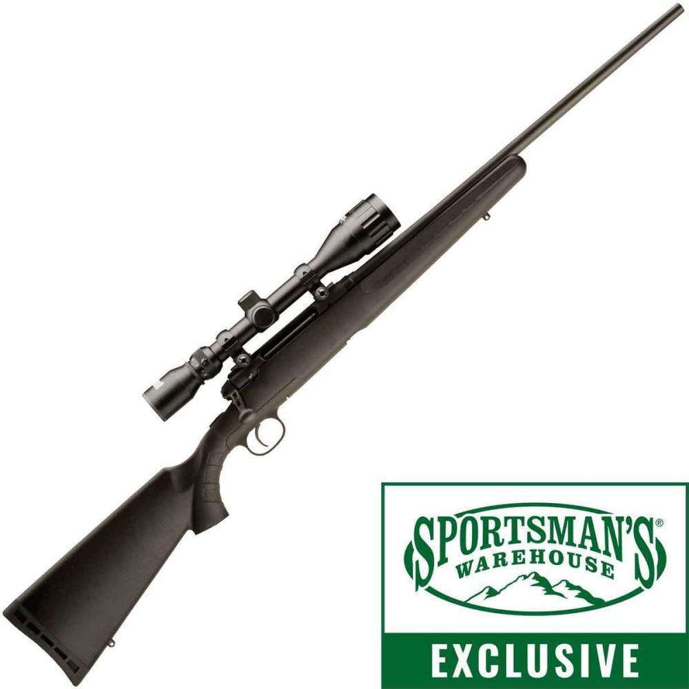 Savage Arms Axis XP Scope Combo Bushnell 4-12x40mm Matte Black Bolt Action 6.5 Creedmoor 22" - $329.99