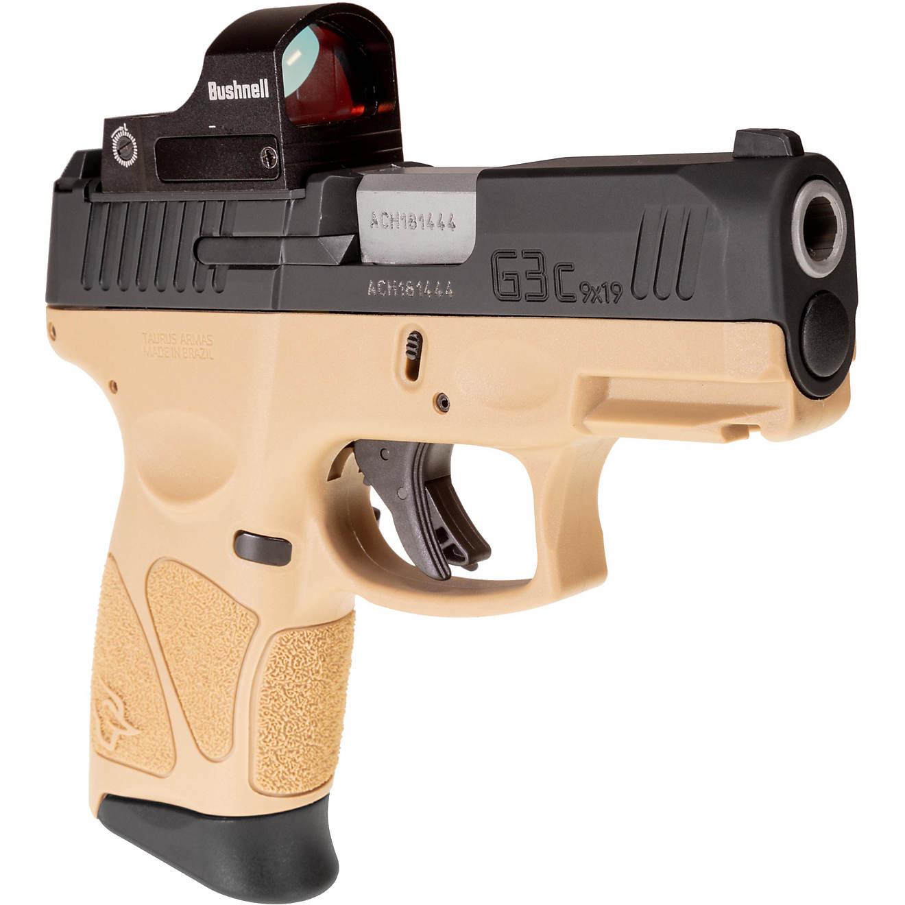 Taurus G3C T.O.R.O. 9mm Tan/Black Centerfire Pistol with Red Dot - $399.99 (Free Store Pickup)