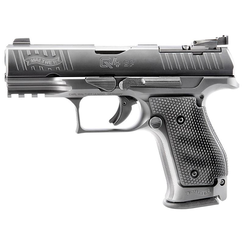 WALTHER Q4 Steel Frame 9mm 4in Black 15rd - $1298.99 (click the Email For Price button to get this price) (Free S/H on Firearms)
