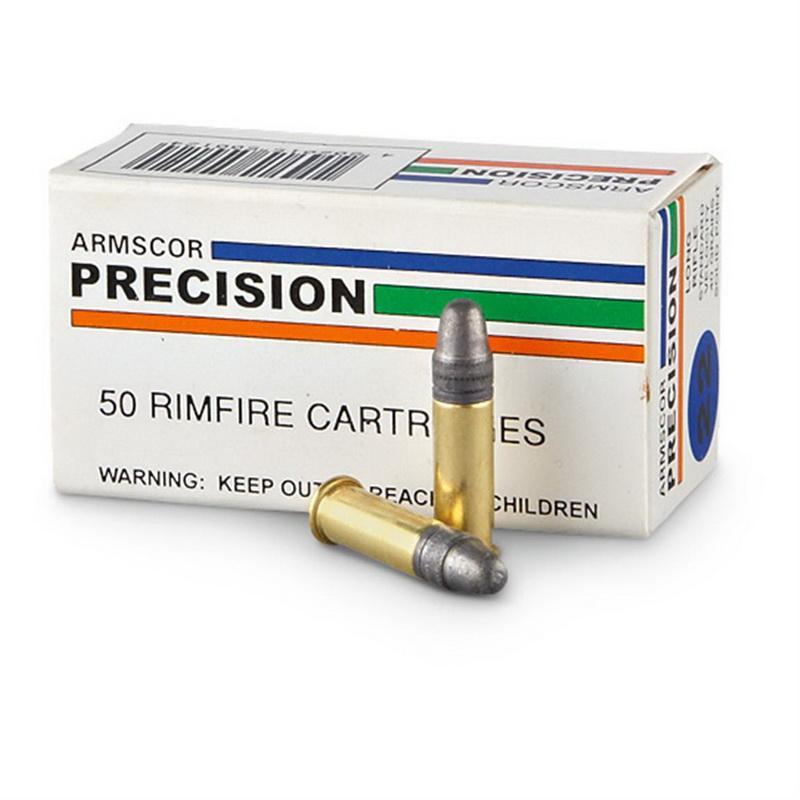 Backorder Armscor Precision 22 Lr 40 Gr Solid 5000 Rnds 200210 Shipped All Club Orders 6233