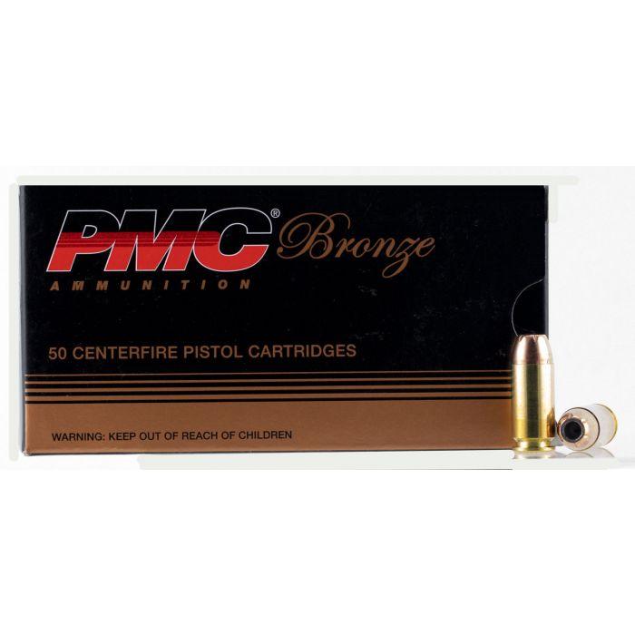PMC Bronze .40 S&W Handgun Ammo - 165 Grain JHP 50rd Box - $34.99 (S/H $19.99 Firearms, $9.99 Accessories)