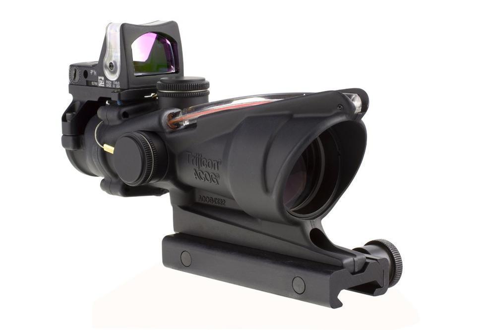 ACOG Trijicon 4x32 Scope w/ Dual Illuminated Red Crosshair .223 Reticle ...