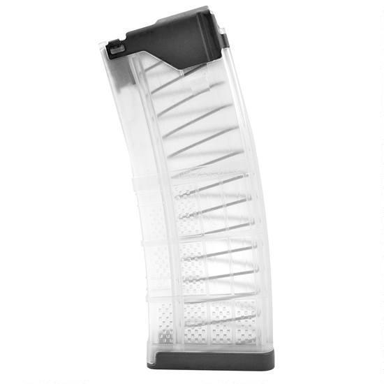Lancer L5AWM 5.56mm 30 Round Translucent Clear Magazine - $13.98 (Free S/H over $100)