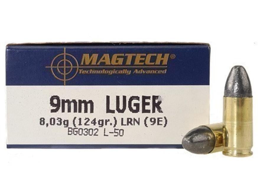 MagTech round nose lead 9mm ammo (Box of 50) - $27