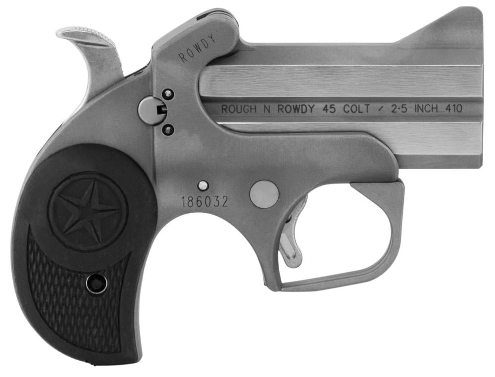 BOND ARMS Rowdy 45LC / 410 Ga 3" Stainless 2rd Derringer - $243.23