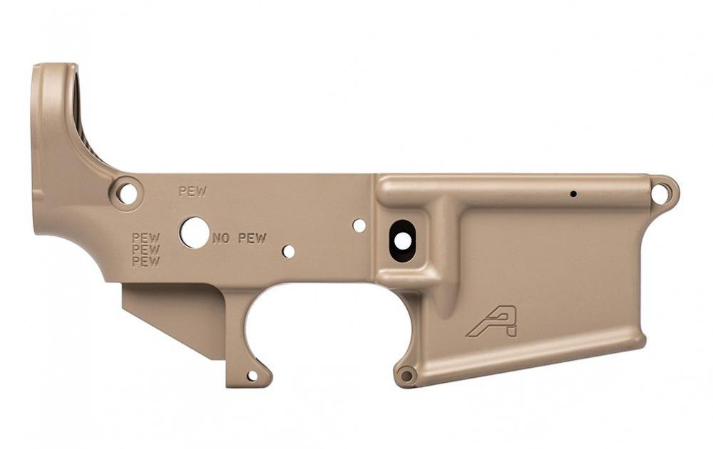 Aero Precision AR15 Stripped Lower Receiver, Special Edition: PEW FDE ...