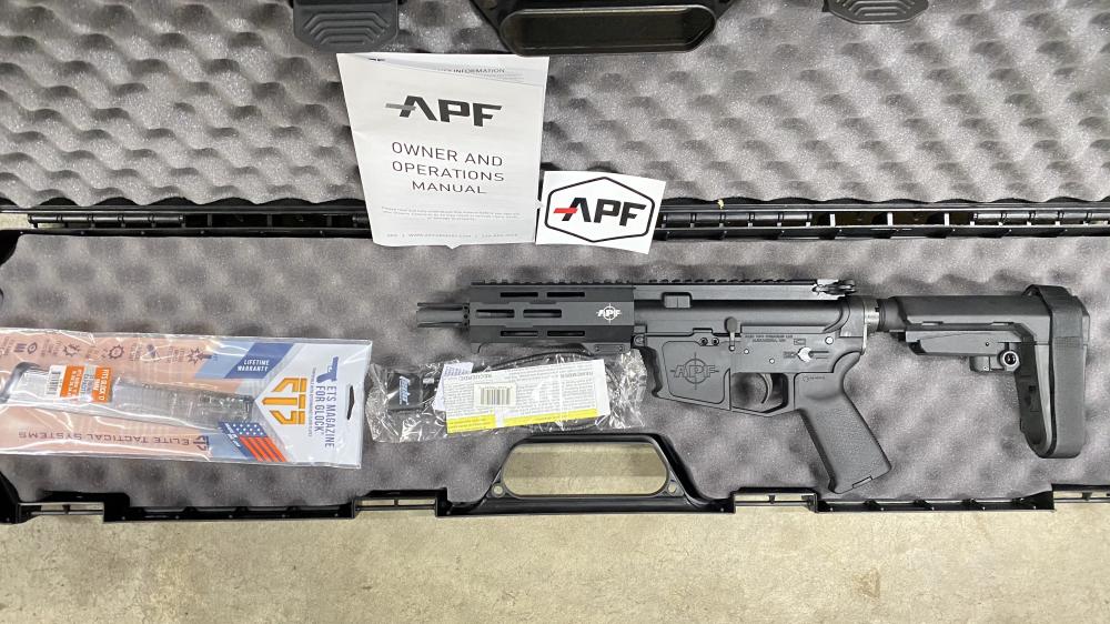 Alex Pro Firearms 9mm AR-9 6" AR Pistol MLOK 31 rd ETS Magazine AR9 - $799.0