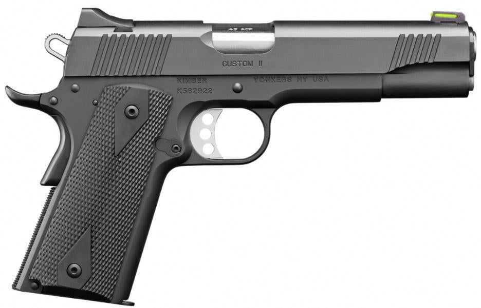 Kimber Custom II GFO 45 ACP Black with TAC-MAG - $699.99 (Free S/H on Firearms)