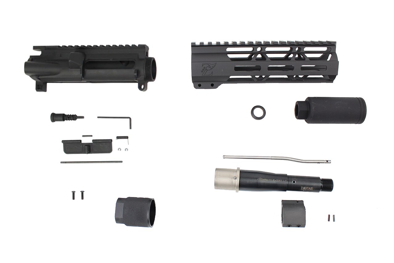 300AAC Blackout 'Special Ops Series' 5" Nitride Upper Kit / 1:8 Twist / 7" MLOK Handguard (Z70774) - $225