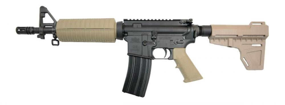 PSA 10.5" 5.56 NATO 1/7 Nitride Classic Shockwave Pistol, FDE - $519.99