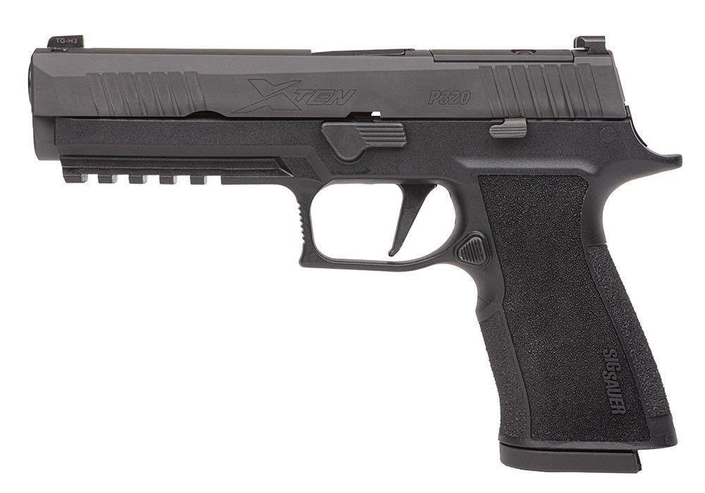Sig P320 XTEN 5" Optics Ready 10mm Pistol, Black - 320X5-10-BXR3-R2 - $799.99 