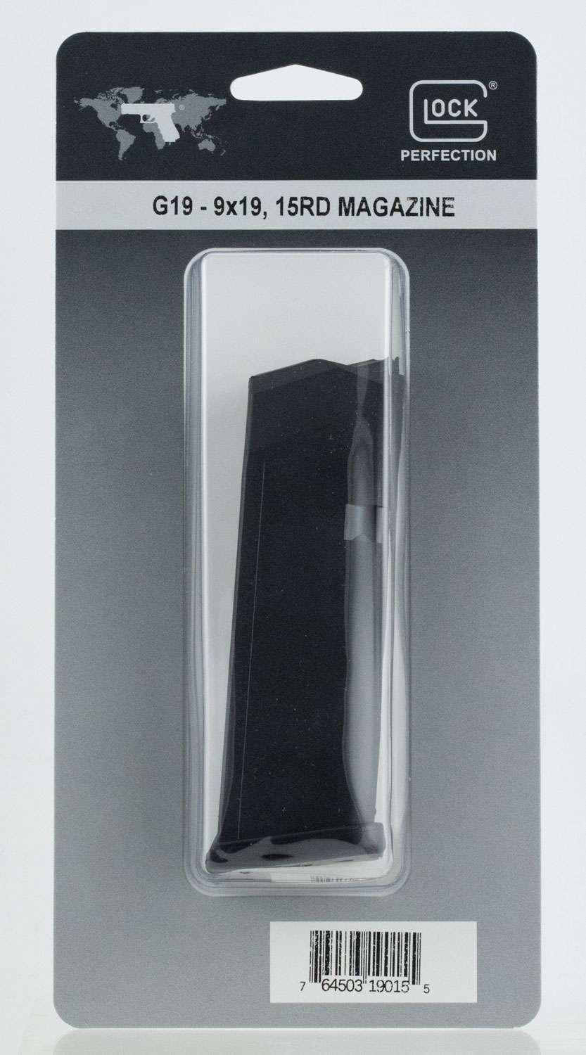3x Glock 19 compatible 9x19 15rd Magazines - $54.99 with Free Shipping! 