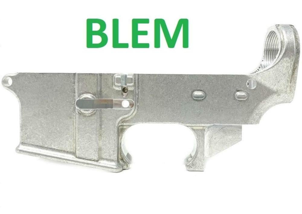 BLEM AR15 80% Lower Receiver - Machine Shop Buyout - Optional Engravings - $31
