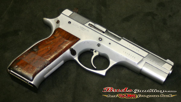Used Century Tanfoglio Mossad Stainless Pistol 4 5 8 16 Rounds 299 Shipped Gun Deals
