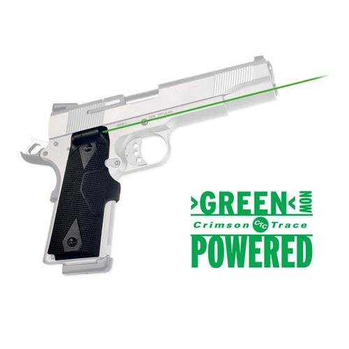 Crimson Trace LG-401G Lasergrips Green Laser Sight Grips for 1911 Full-Size Pistols - $259.40 (Free S/H over $25)