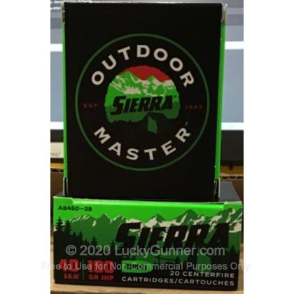 Sierra Outdoor Master 40 S&W 180 Grain JHP 200 Rounds (10 boxes) - $220