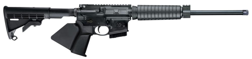 S&W M&P15 Sport II OR *CA Compliant 5.56x45mm NATO 16" 10+1 Fixed Synth Stock California Paddle Grip - $539.98 after code "LDAY10" (Free S/H over $100)
