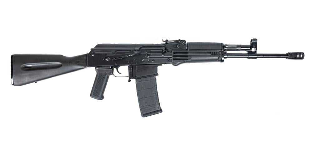 PSA AK-556 Forged Classic Polymer Rifle with Toolcraft Trunnion, Bolt, and Carrier, Black - $999.99