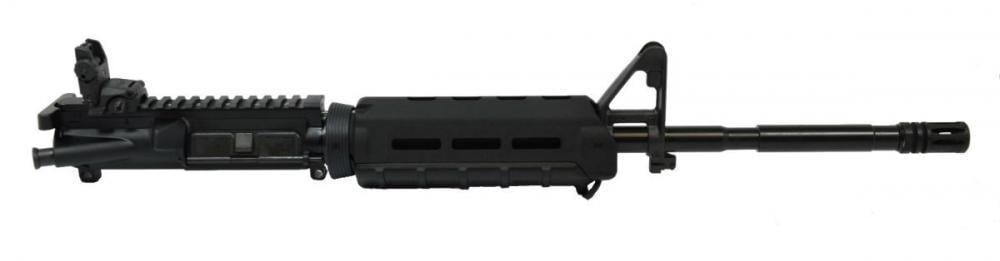 PSA 16" Carbine Length 5.56 NATO 1:7 M4 Nitride MOE Upper - with Rear MBUS, BCG, & CH - $299.99