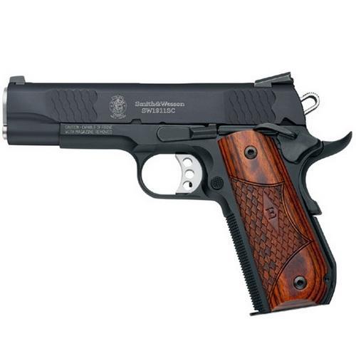 Smith and Wesson 1911SC E .45ACP 4.25" Barrel 8 Rnd SCD Black - $1367.99 ($7.99 S/H on Firearms)