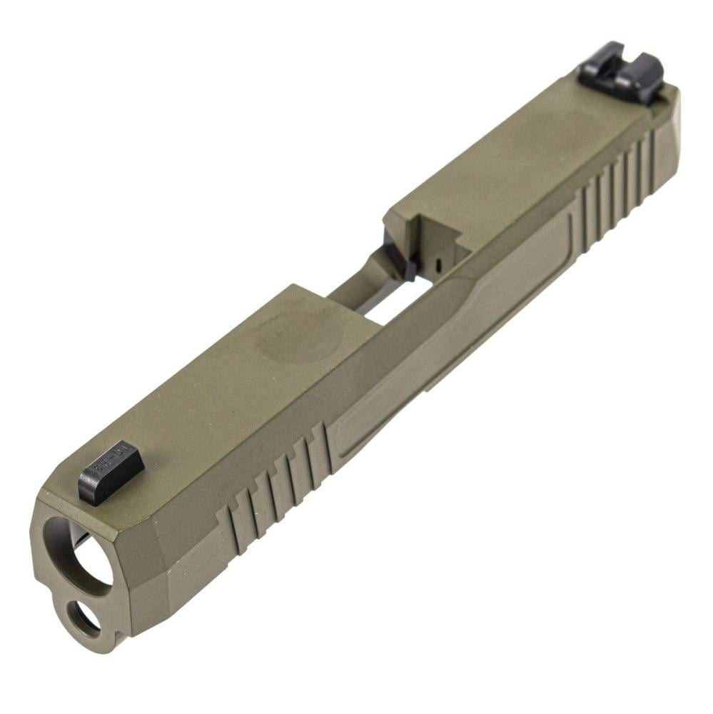 PSA Dagger Complete Slide Assembly with Carry Cut, Night Sights. Sniper Green - $169.99