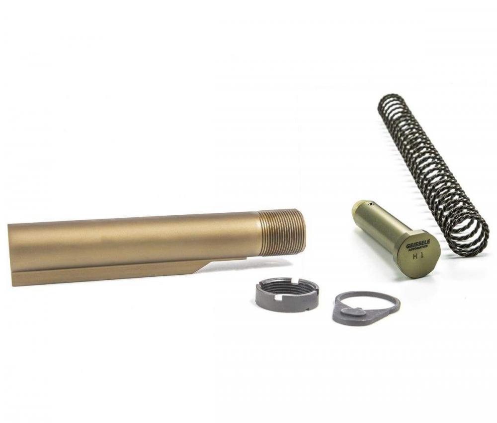 Geissele Premium MIL-SPEC Buffer Tube Assembly with Super 42, H1, 7075-T6, AR-15/M4 DDC - $99.95 (Free S/H over $150)