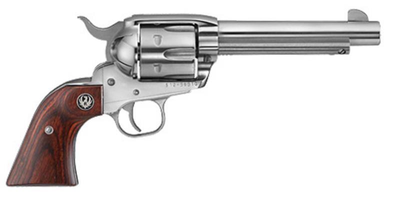RUGER Vaquero 357 Mag/38Spl 5.5" Stainless 6rd - $771.99 (Free S/H on Firearms)