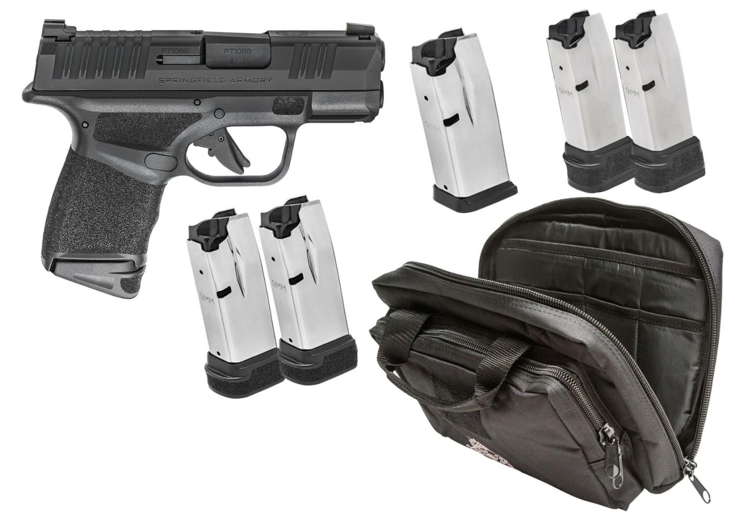 Springfield Armory Hellcat 9mm Pistol Micro-compact 3" 11/13rd Gear Up - $499.99 