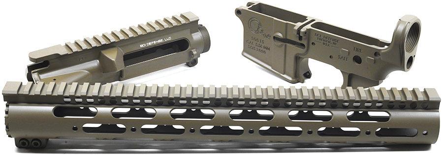 M16 cut build set lower, upper, 15" handguard - $199