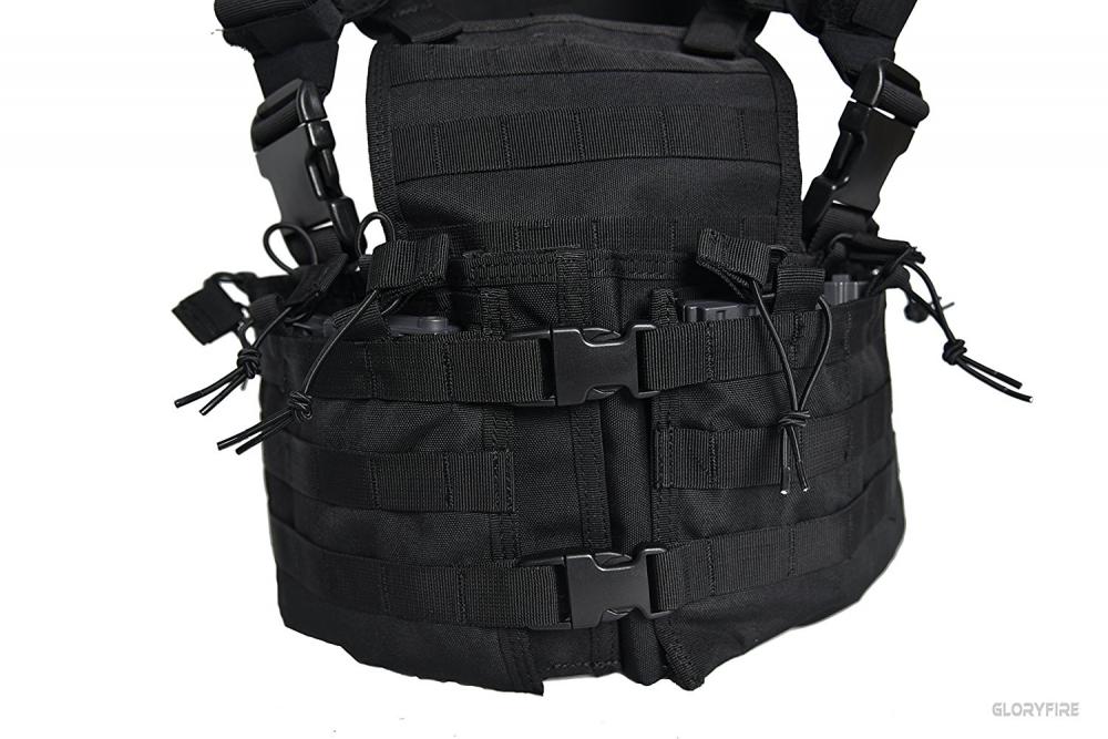 GLORYFIRE Tactical Vest Elite Molle Law Enforcement Vest Modular Chest ...