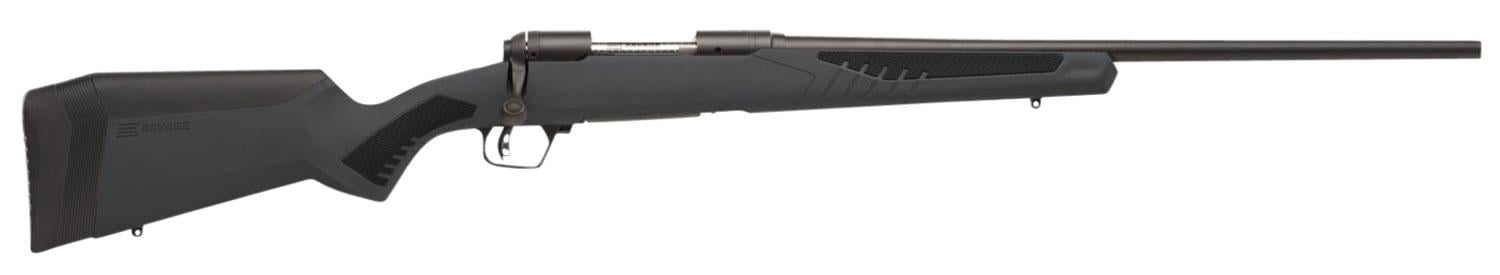 SAVAGE ARMS 110 Hunter Short Action Gray 22-250 22" Black 4+1 - $638.83 (Free S/H on Firearms)