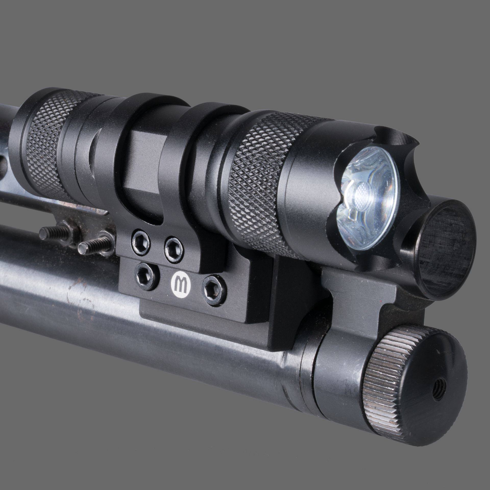 Monstrum Offset Flashlight Mount for Shotguns 1 inch Diameter - $9.95 (Free S/H over $25)