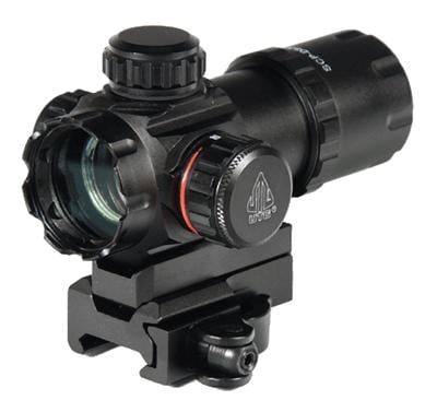 UTG 3.9" ITA Red/Green CQB Dot Sight with Integral QD Mount - $48.84 (add to cart to get this price)