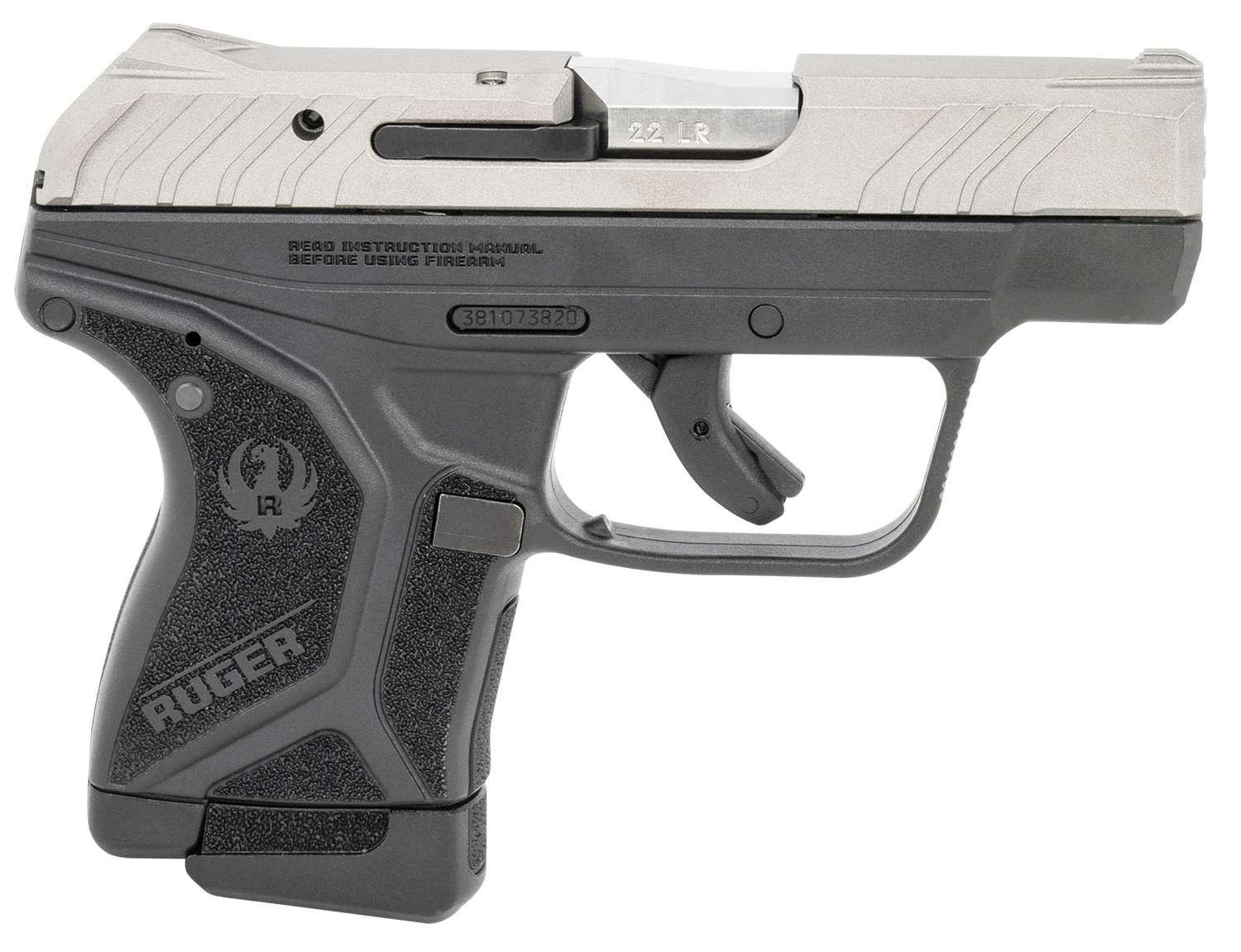 Ruger LCP II 22LR Pistol with Stainless Steel Cerakote Slide - $273.78 