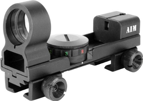 Aim Sport Dual Illuminated Sight Interchangeable Base, Small, Black - $10.89 + Free S/H over $25 (Free S/H over $25)