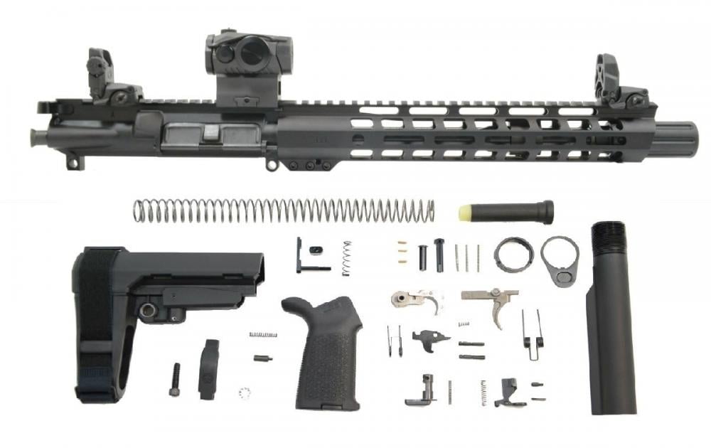 PSA 10.5" Carbine-Length 5.56 NATO 1/7 Nitride 12" Slant M-Lok MO...