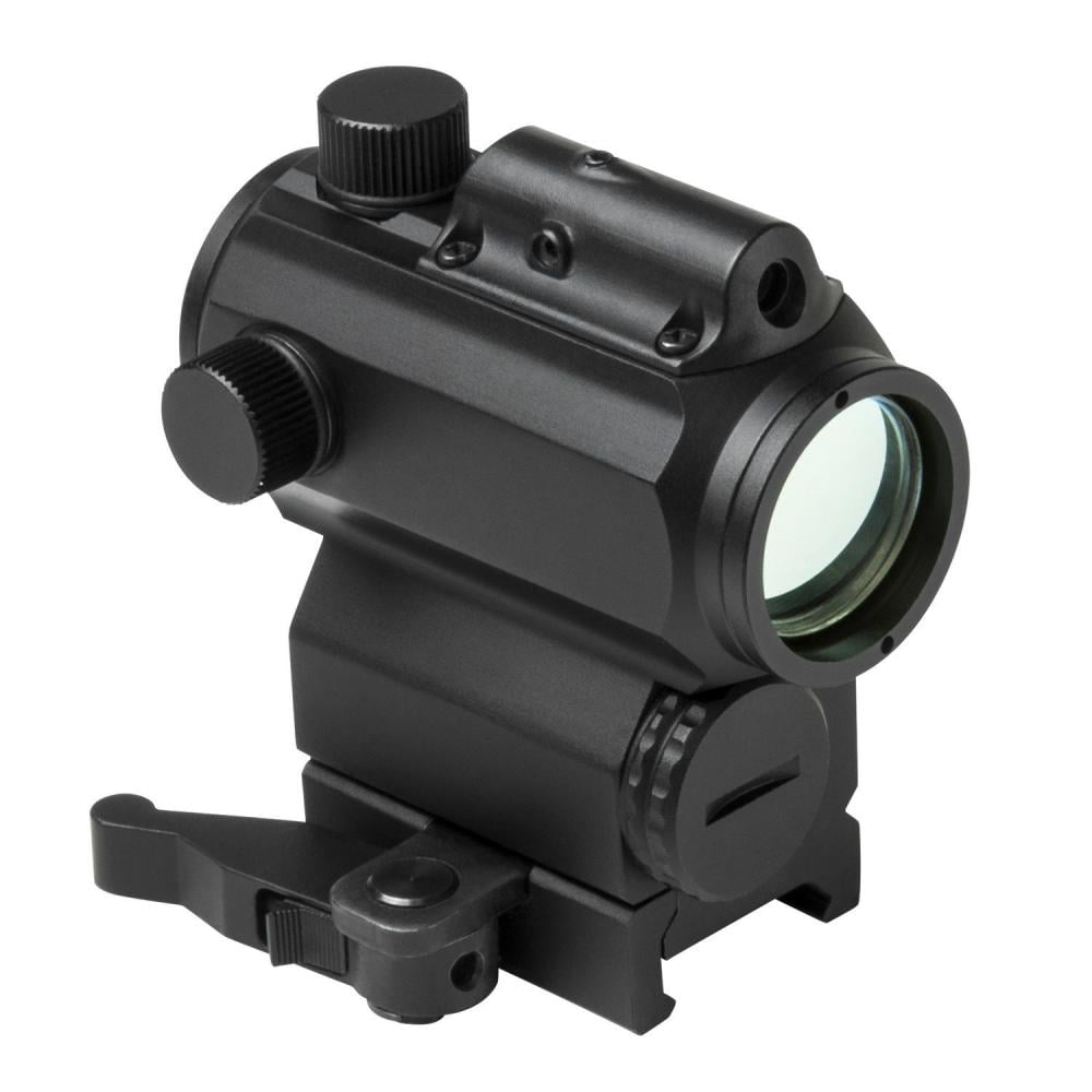 Vism 1x 25mm Micro Red/Blue Reflex Dot Sight, w/Integrated Laser, 3 MOA Dot Size - $76.95 (Free S/H over $150)