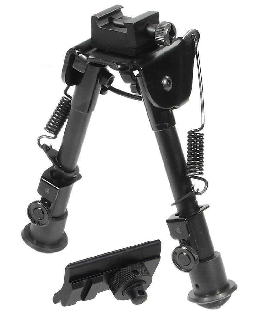 UTG Tactical OP Bipod, Rubber Feet, Center Height 6.1"-7.9" - $15.96 + Free S/H over $25 (Free S/H over $25)