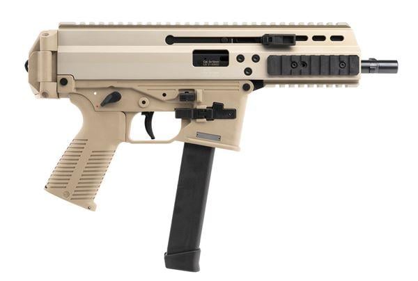 B&T APC9 PRO Semi-Auto 9mm Pistol 7" Barrel 33rd Glock Mag Coyote Tan - $2199.99