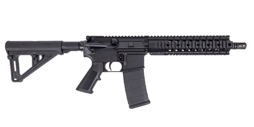 PSA AR-15 Pistol 5.56 10.5" Carbine 1/7 Nitride 9" Quad Rail Classic w/ BTR, Black - $519.99 + Free Shipping