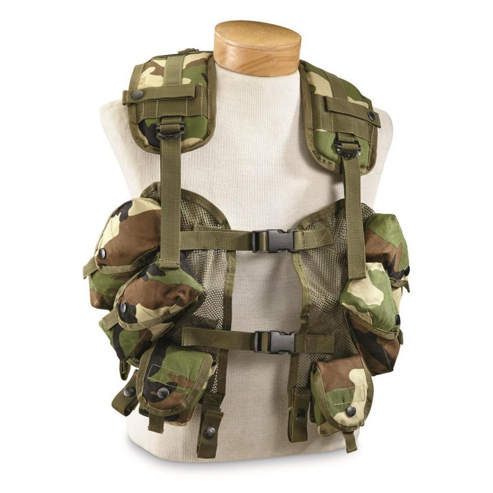 Italian Military Surplus Load Bearing Vest, New - $17.99 (All Club ...