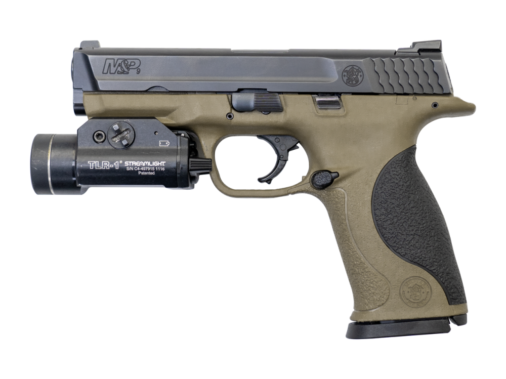 Smith & Wesson M&P9 Used 9mm, Lots Of Accessories, FDE, 17rd - $549.99 after code "WELCOME20" + Free Shipping