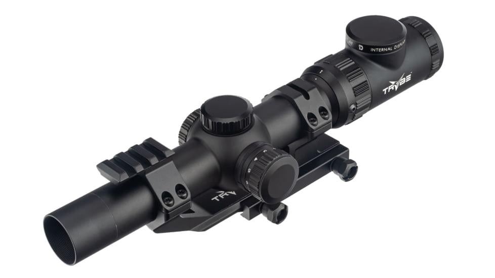 TRYBE Optics Low-Power Enhanced Optic L.E.O. 1-8x24mm Smart Rifle Scope, Black - $499.99 (Free S/H over $49)