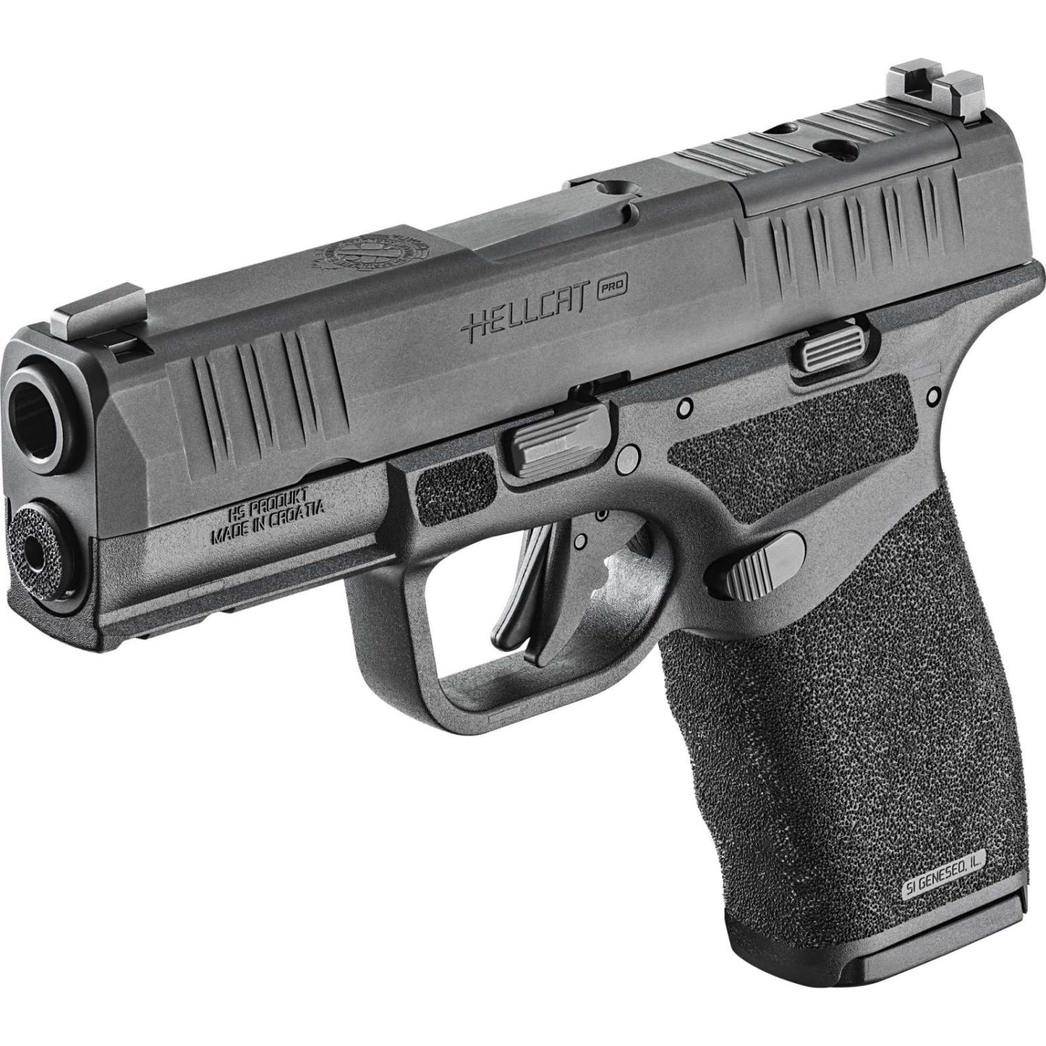 Springfield Armory Hellcat Pro 9mm 3.7" Barrel 15-Rounds Manual Safety - $515.55