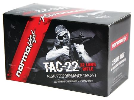 Norma TAC-22 High Performance Target .22LR LRN 40 Grain 50 Rounds - $4.74 (All Club Orders $49+ Ship FREE!)