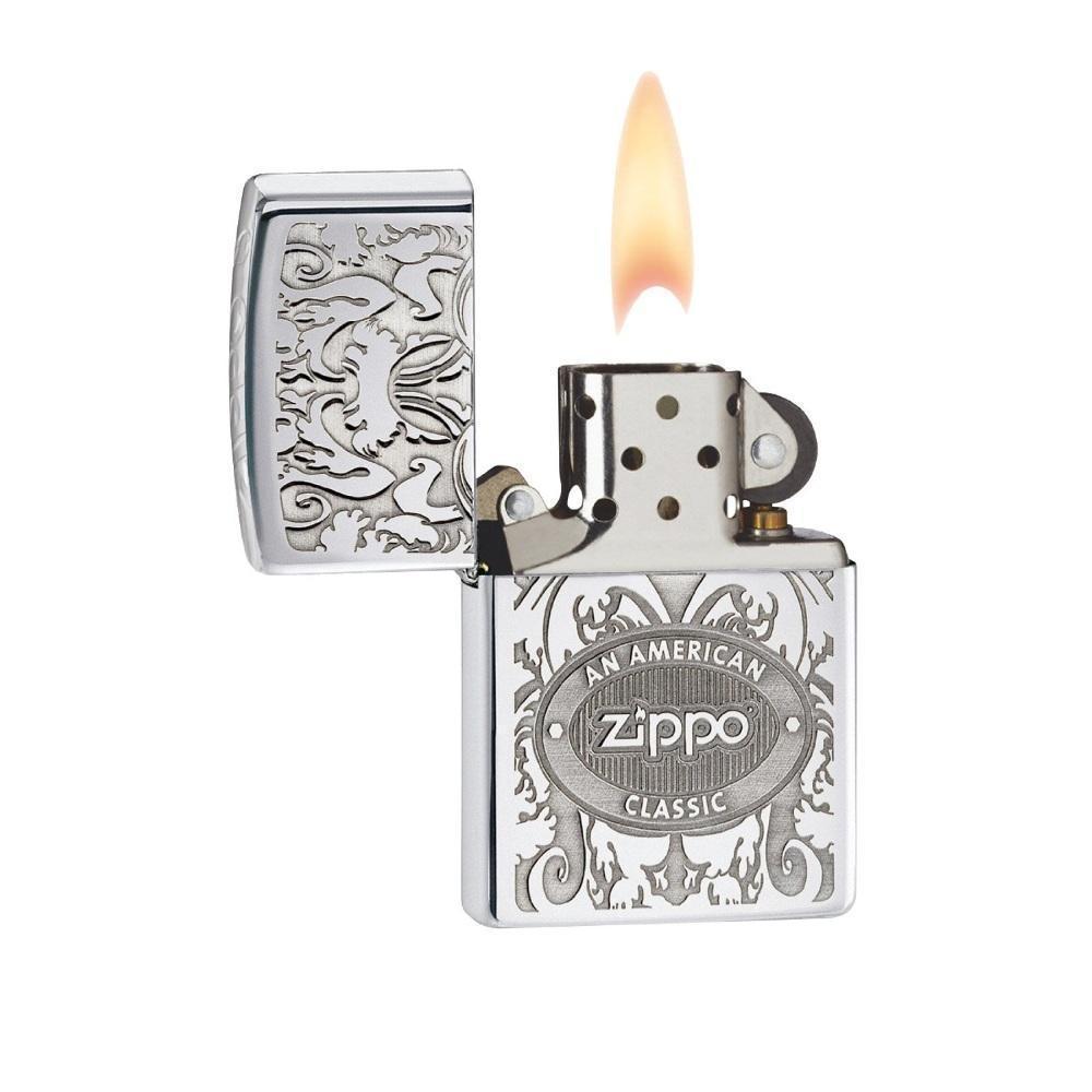 Zippo Crown Stamp with American Classic Lighter - $18.05 + Free S/H over $35 (Free S/H over $25)