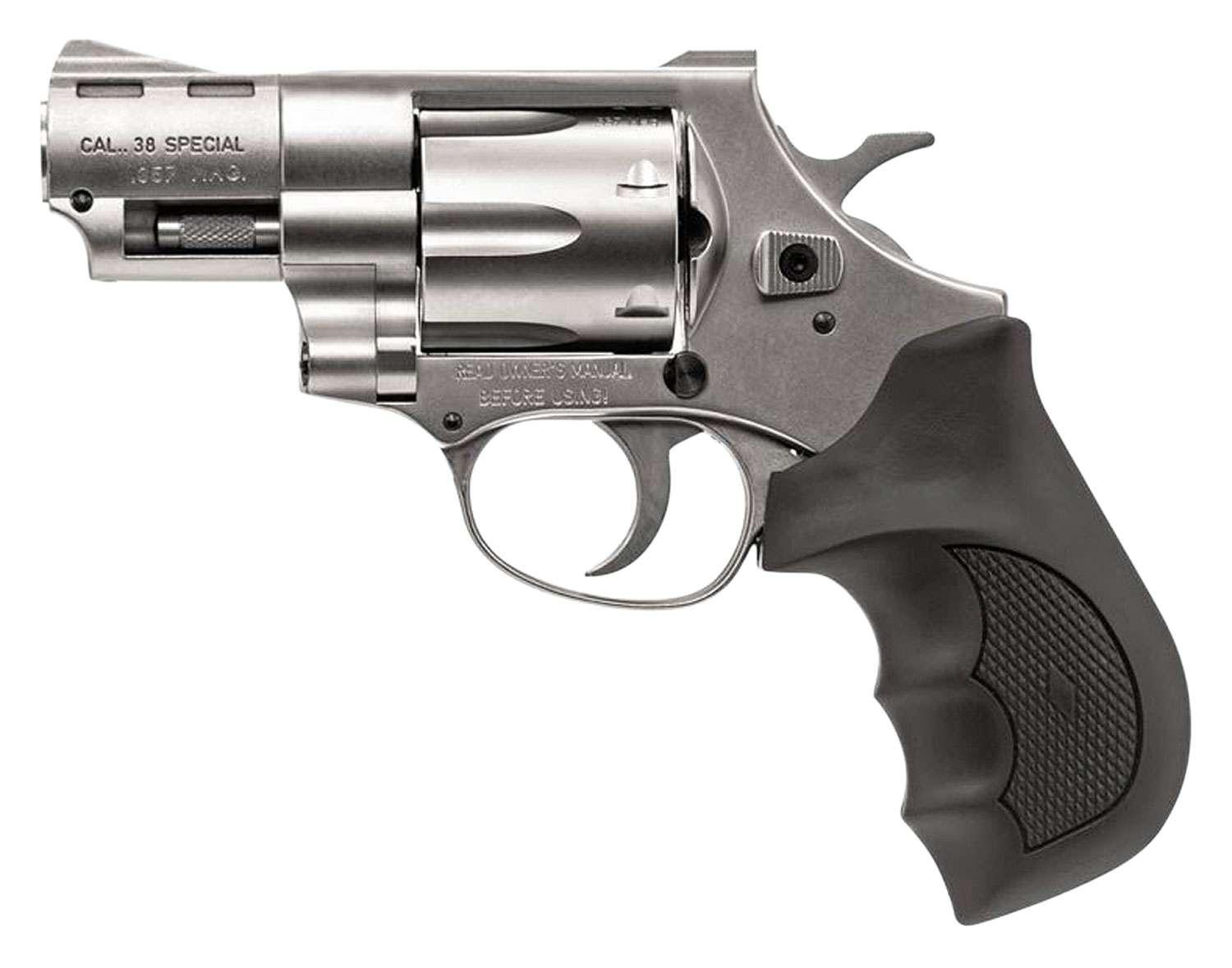 EAA Corp Windicator Nickel .357 Mag/.38 SPL 2" Barrel 6-Rounds Fixed Sights - $340.99 (E-mail Price)